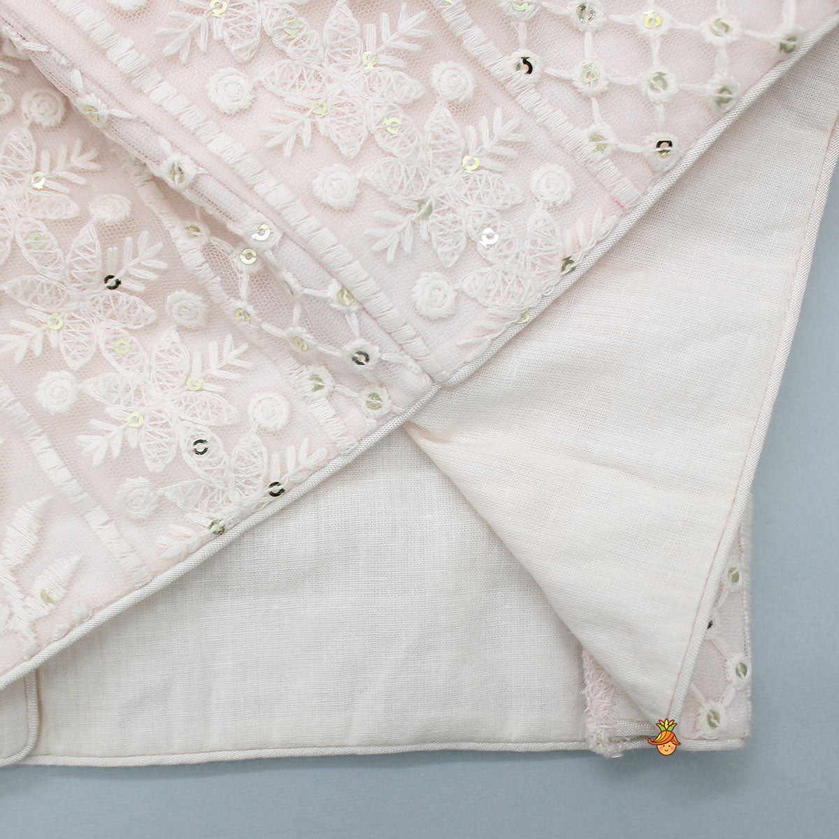 Embroidered Top And Lehenga With Dupatta