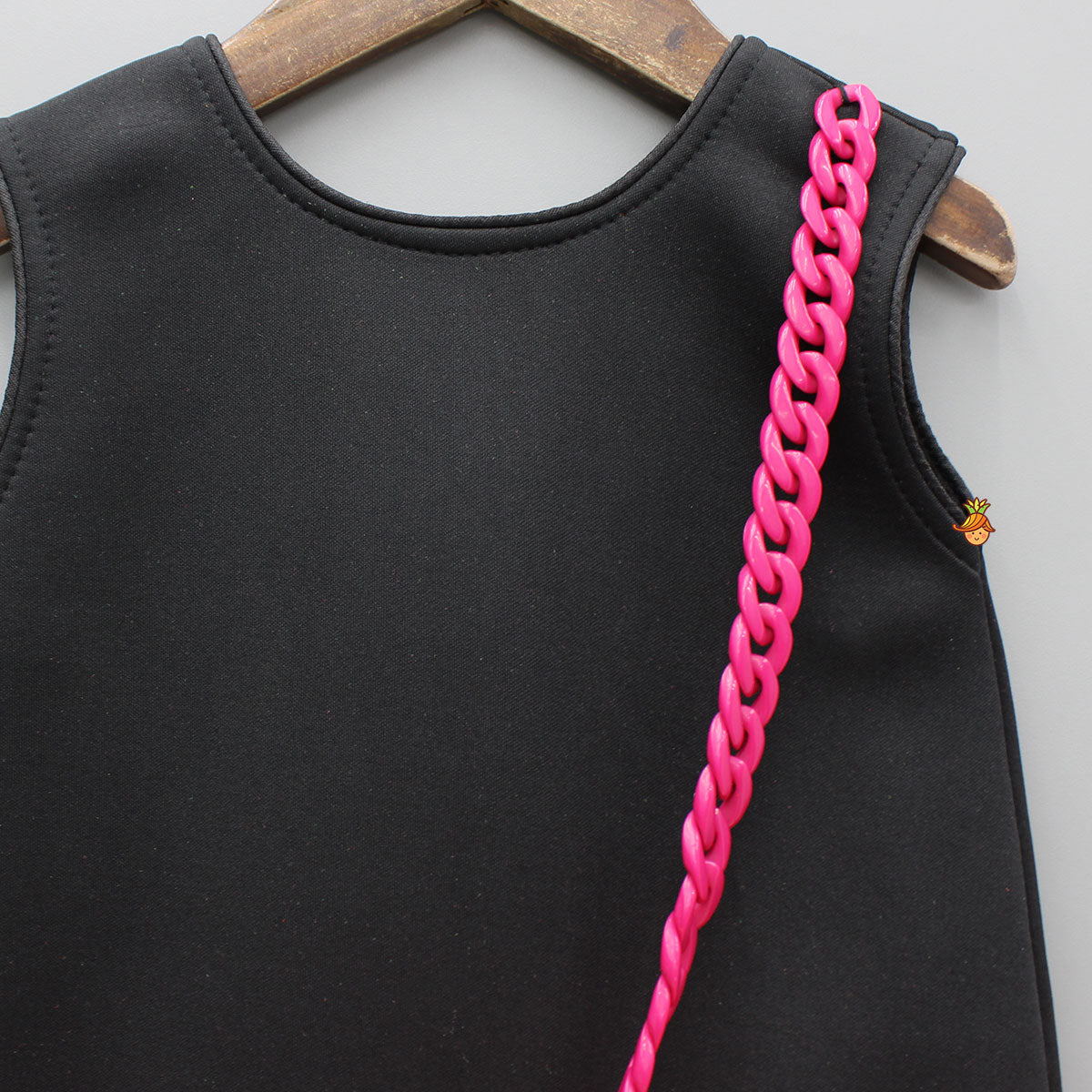 Neon Frilly Dress With Matching Hair Band