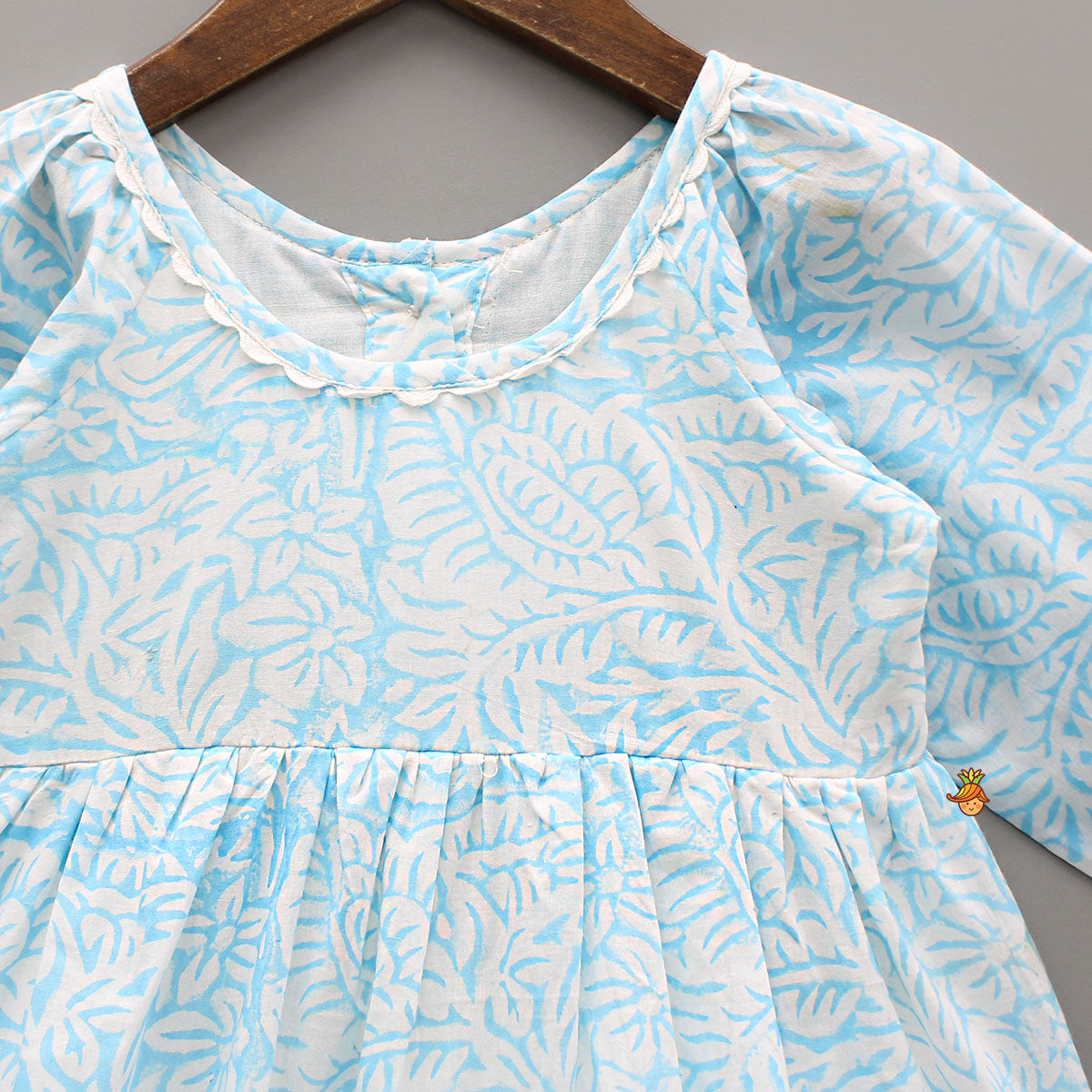 Tropical Leaves Printed Dress