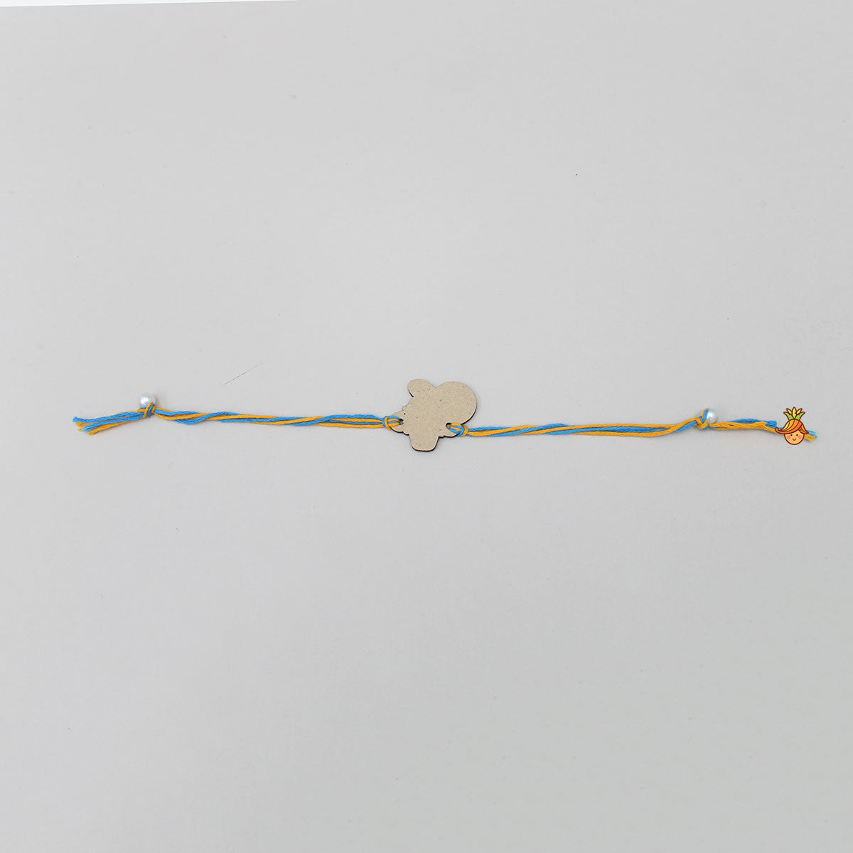 Duck Cartoon Character QR Code Rakhi