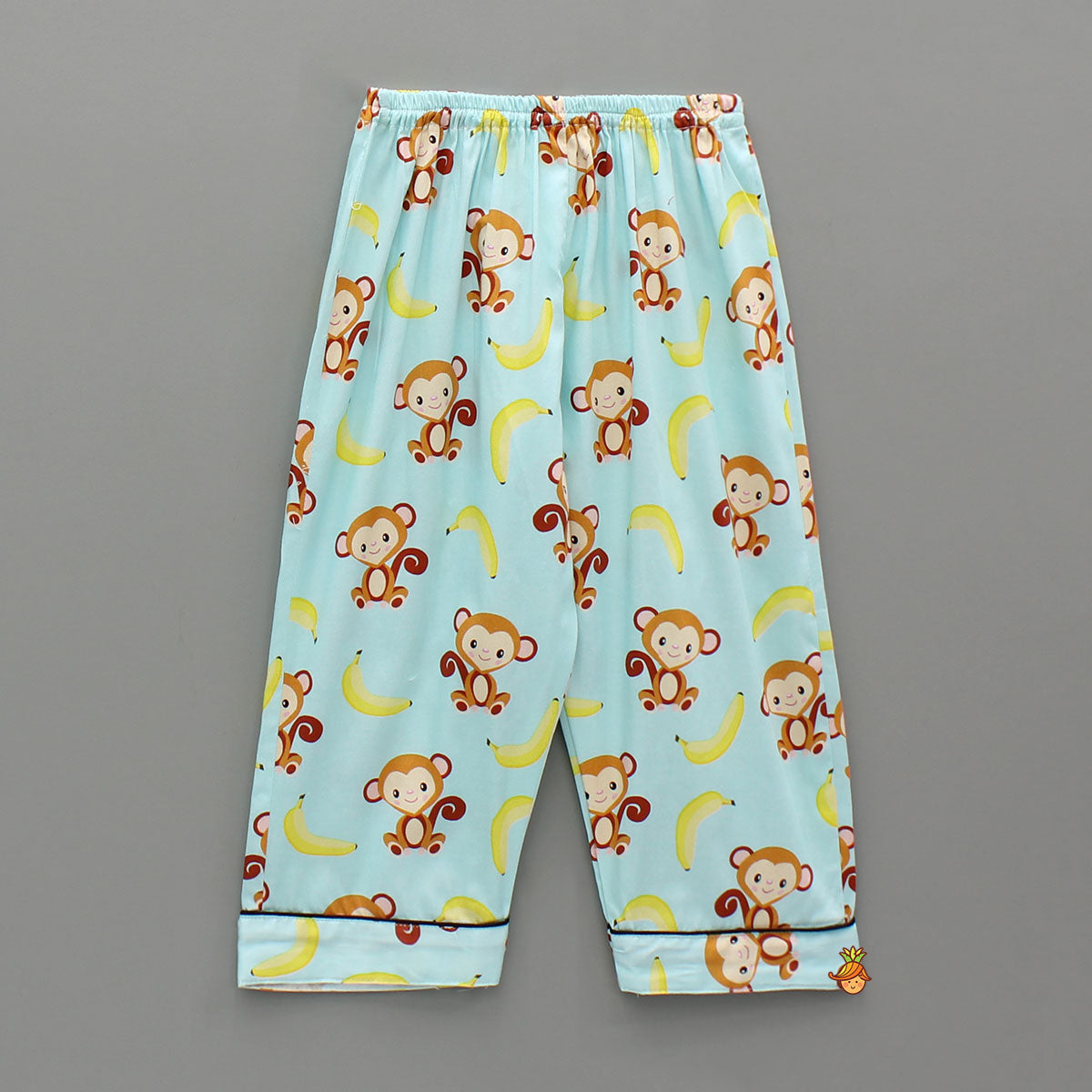 Monkey And Banana Printed Sleepwear Set
