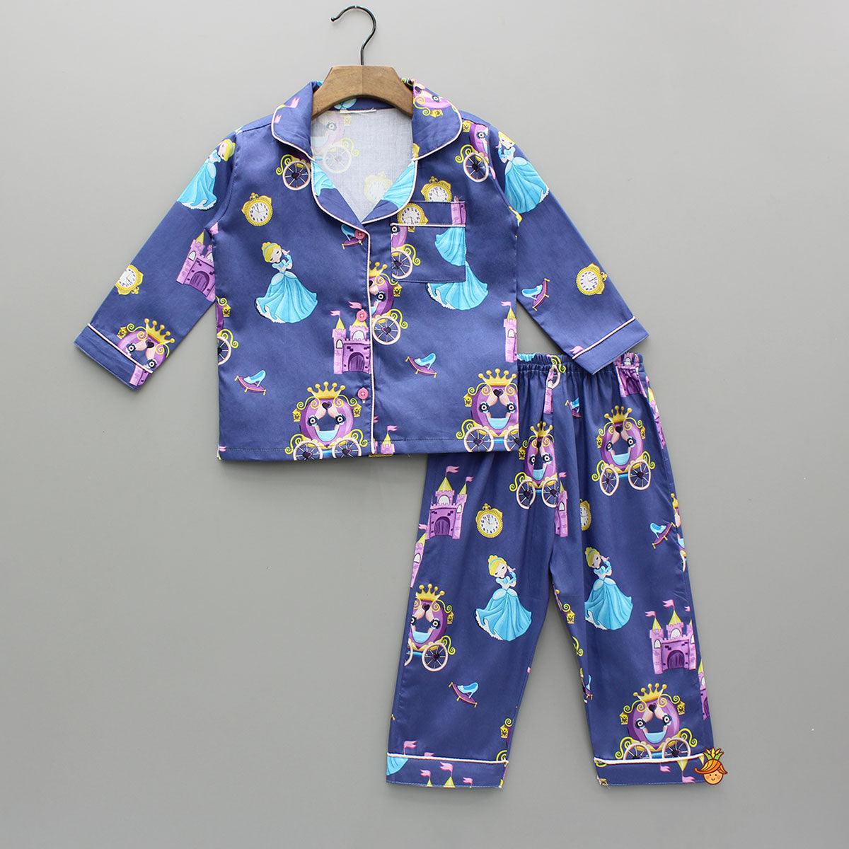Princess Printed Cotton Sleepwear Set