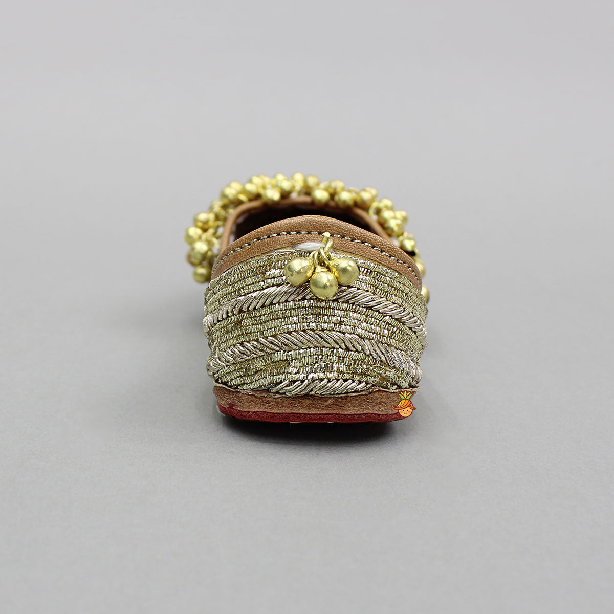 Zardozi Embroidered Bells Adorned Jutti