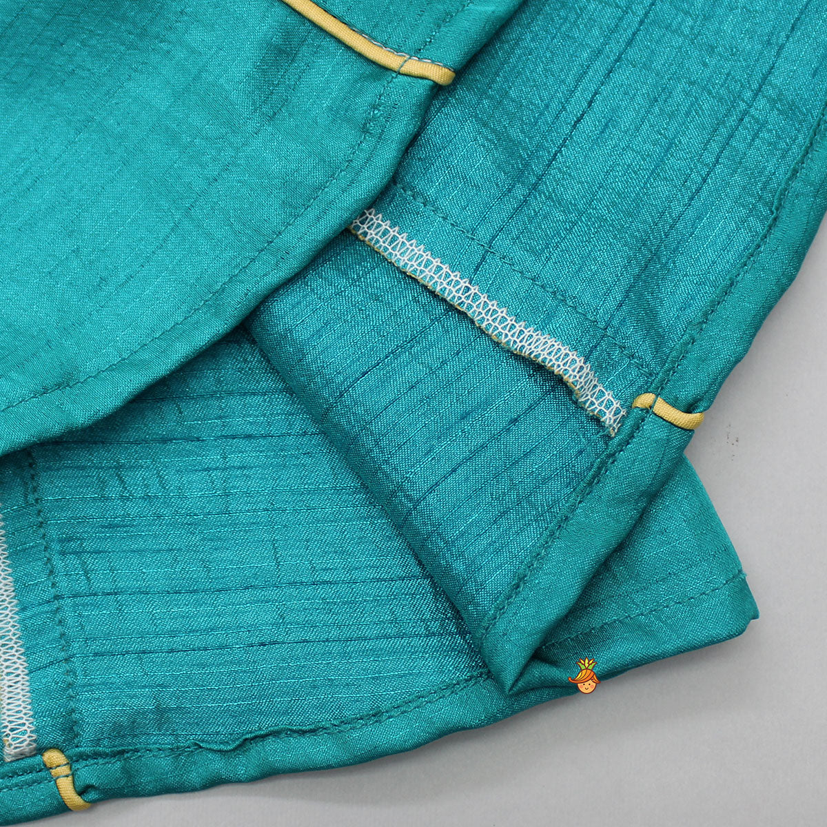 Beautiful Sequins Work Kurti With Pant And Net Dupatta
