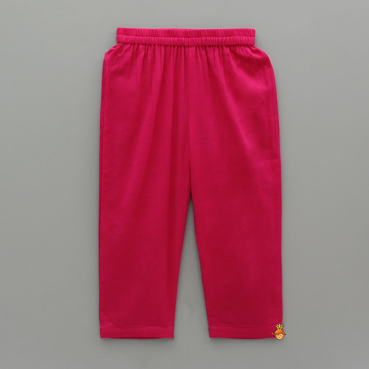 Beads Adorned Pink Kurti And Pant With Dupatta