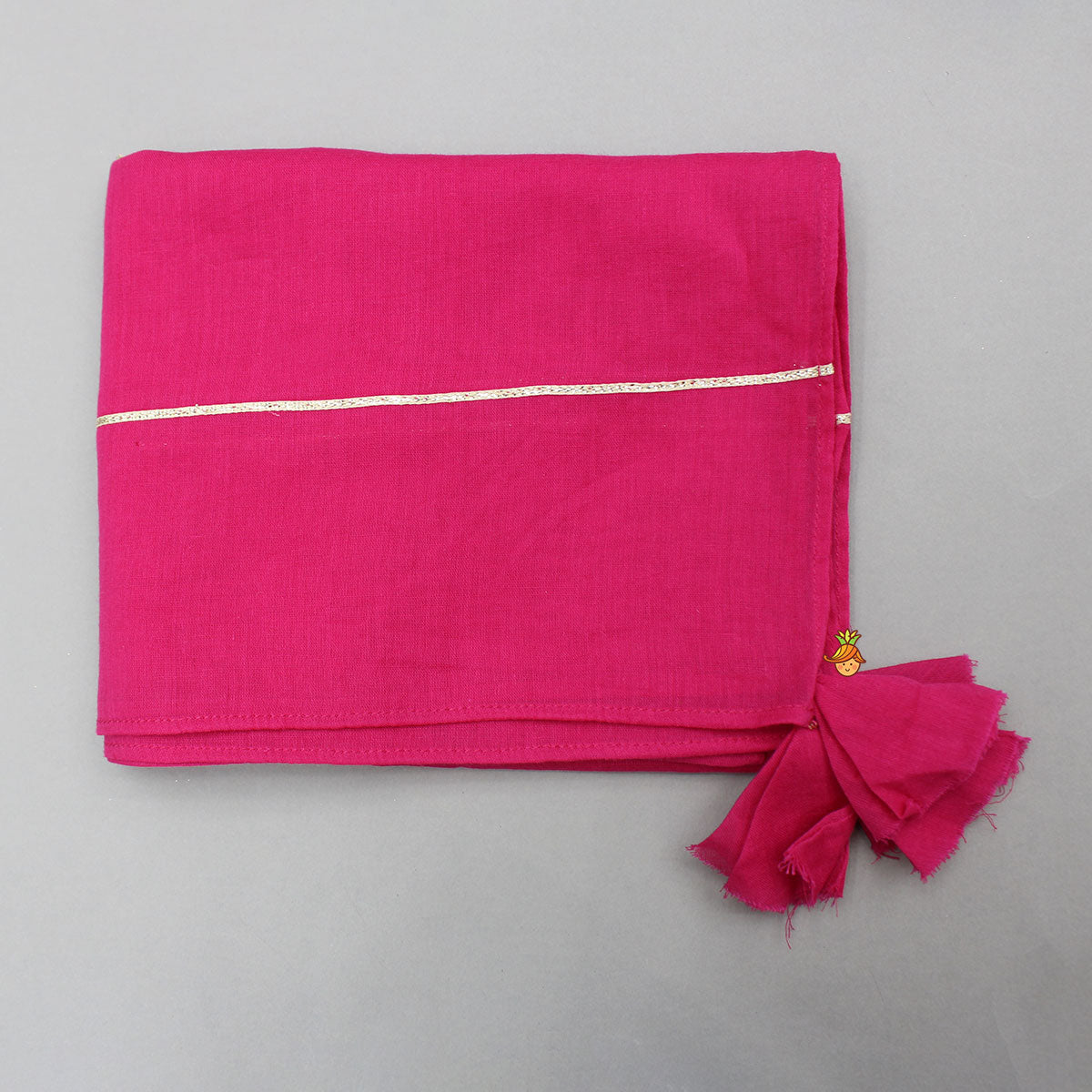Beads Adorned Pink Kurti And Pant With Dupatta