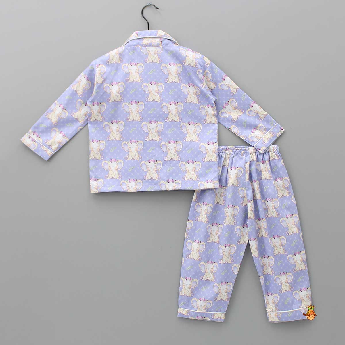 Cute Printed Lilac Sleepwear