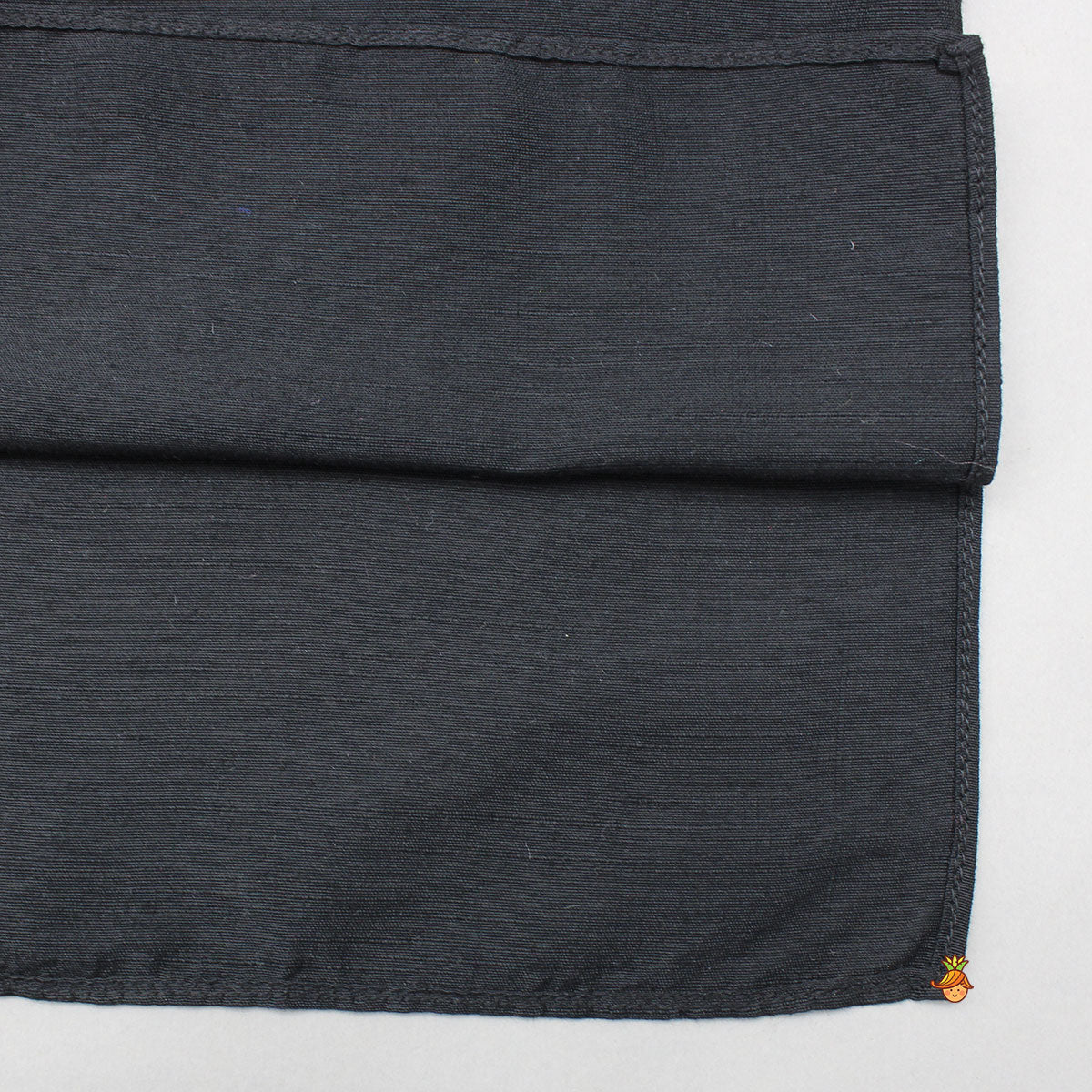 Jacket Style Black Kurta And Pyjama