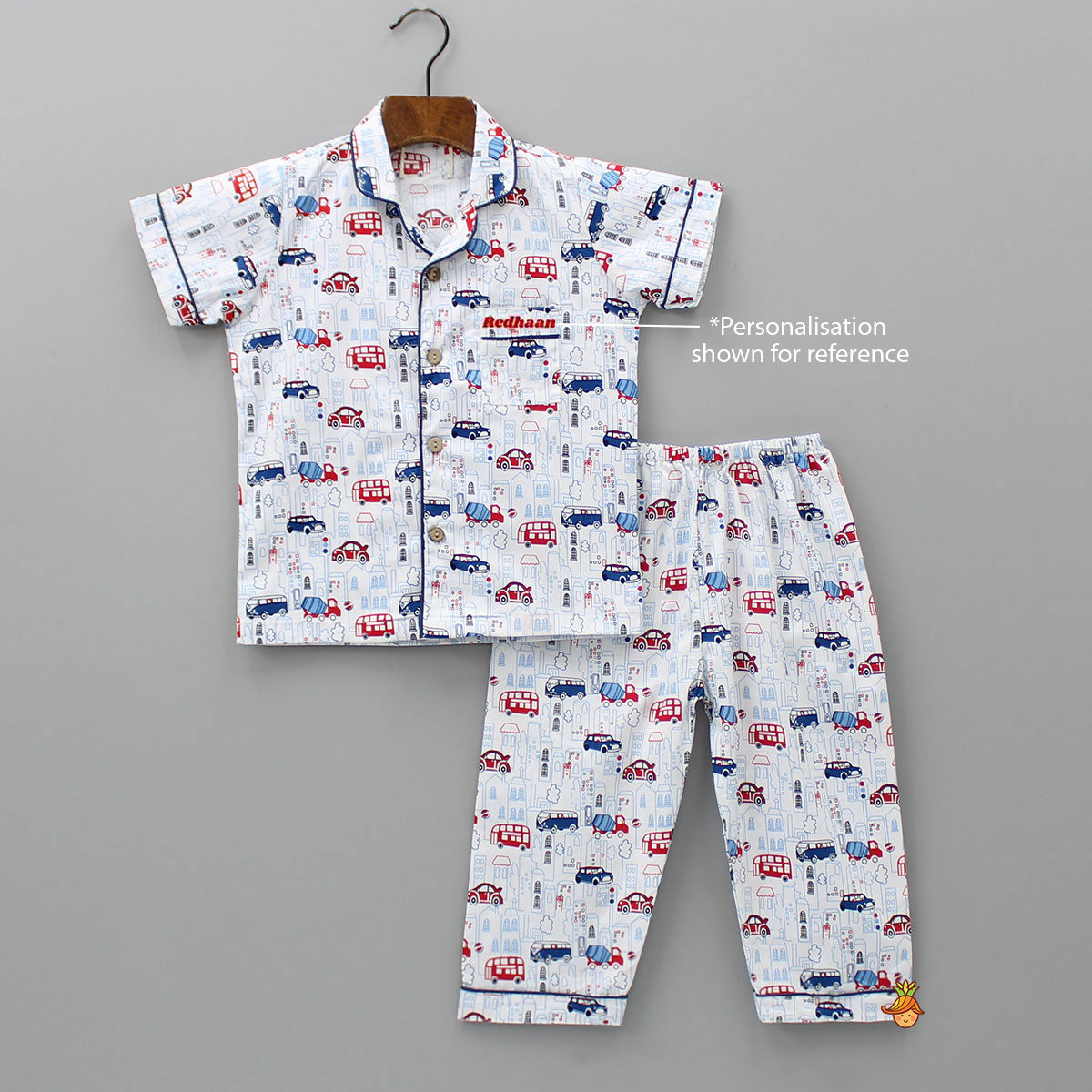 Car Printed Multicolour Sleepwear