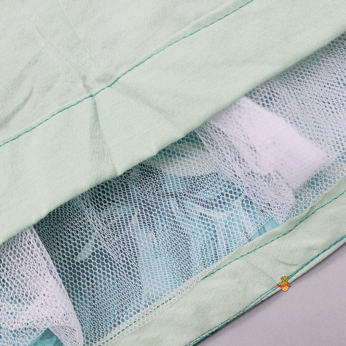 Vibrant Floral Printed Green Stylish Crop Top And Lehenga