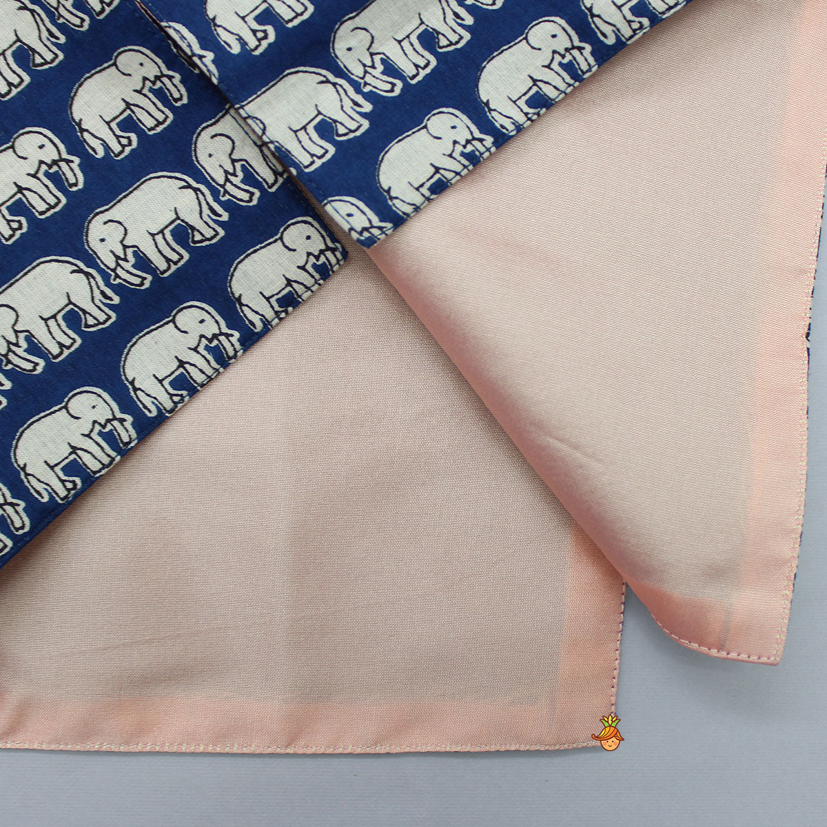 Blue Printed Ethnic Jacket