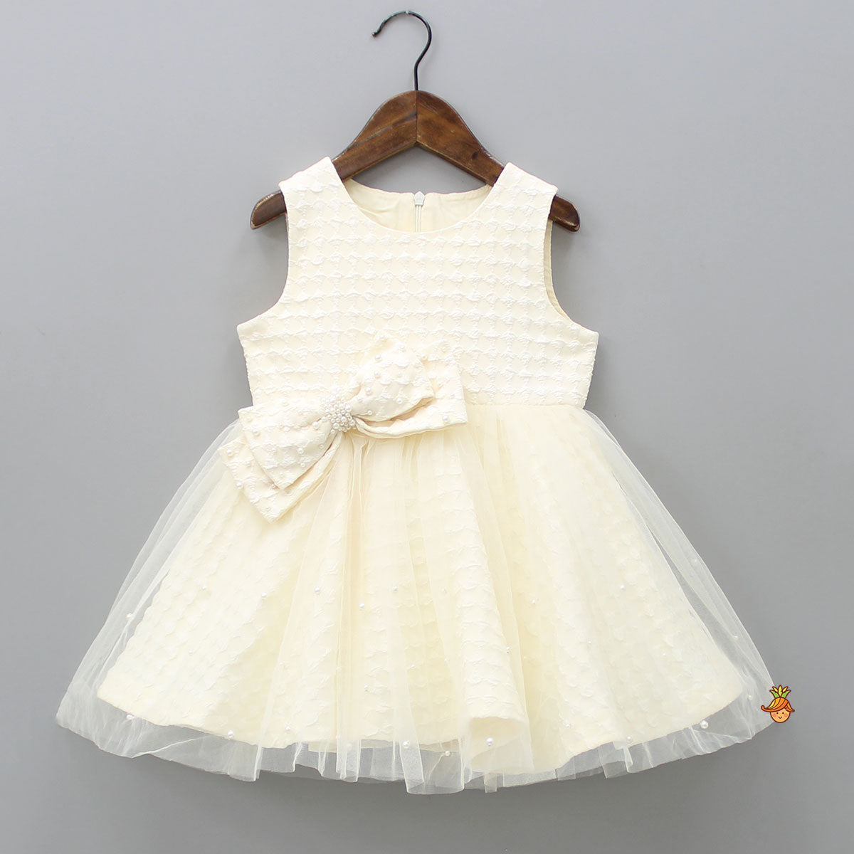 Beautiful Cream Bowie Dress With Jacket And Matching Head Band With Booties