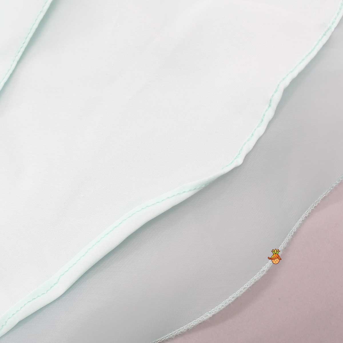 Dual Tone Halter Neck Dress