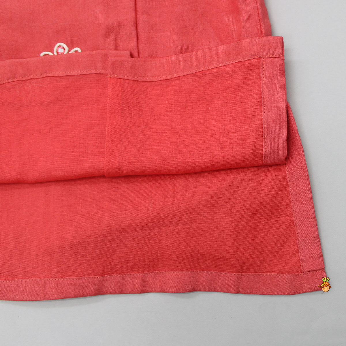 Side Buttons Detail Kurta And Pyjama