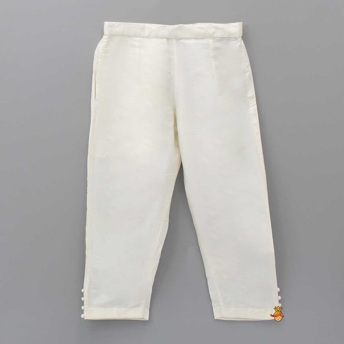 Embroidery And Sequins Lace Brown Kurta And Pyjama