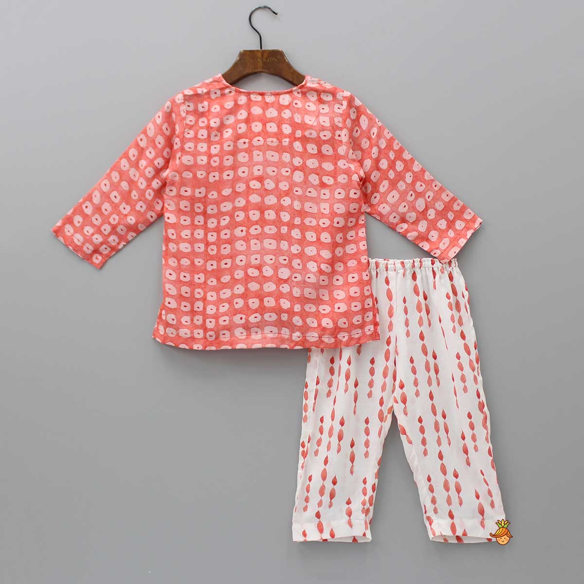 Printed Dual-Tone Bamboo Fabric Sleepwear