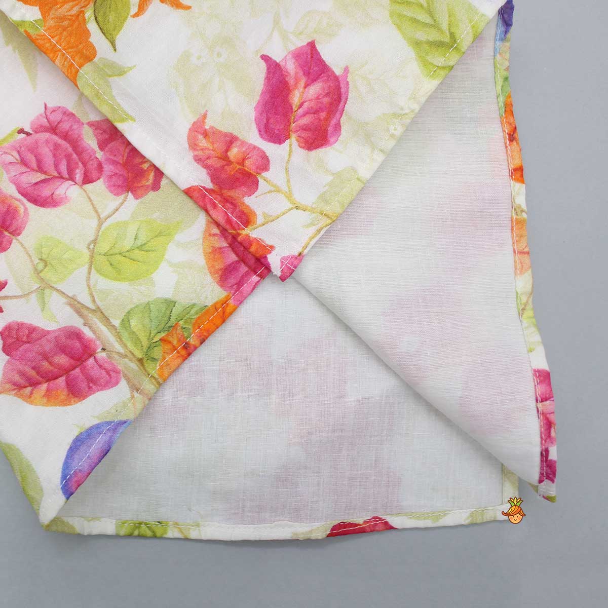 Elegant Floral Printed Multicolour Kurta And Pyjama