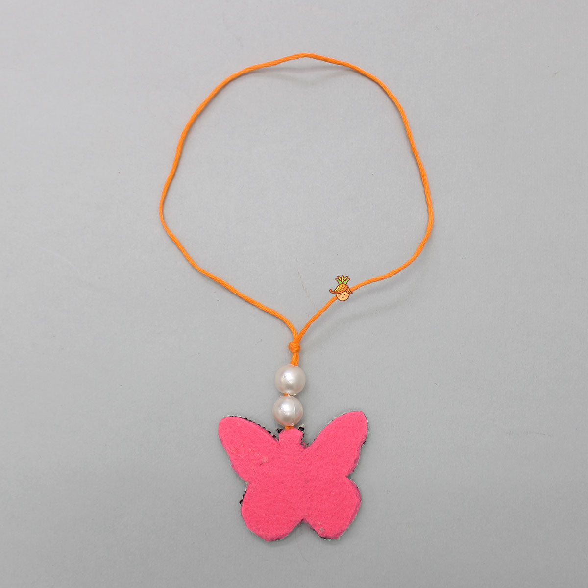 Multicolour Sequined Butterfly Rakhi