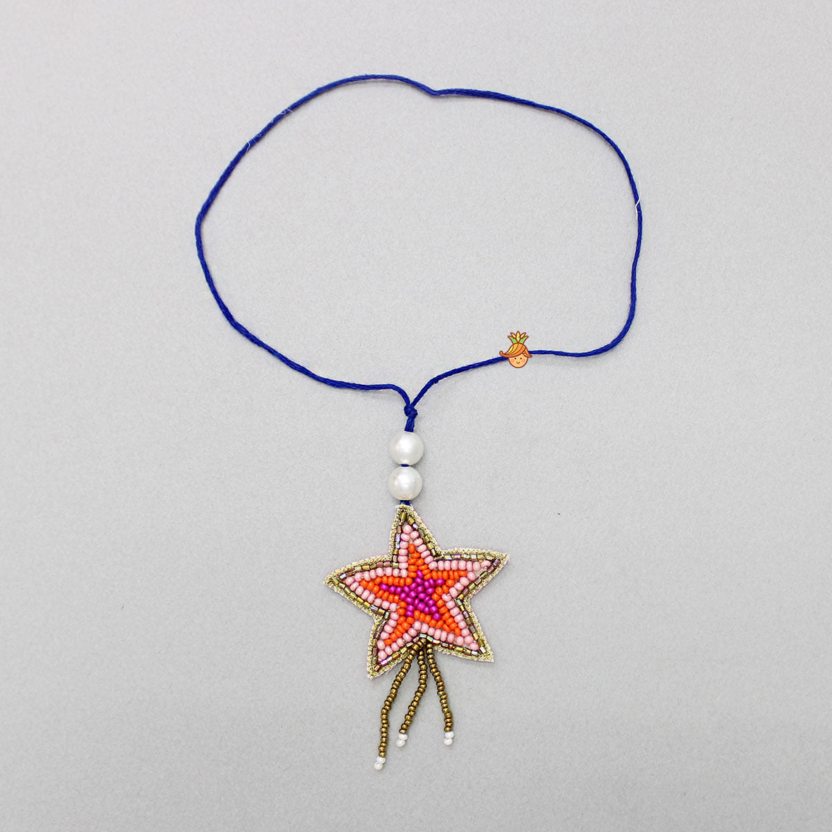 Multicolour Beaded Star Rakhi