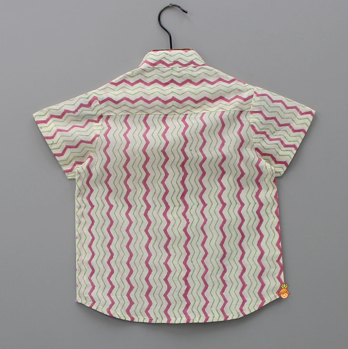 Chevron Printed Multicolour Shirt