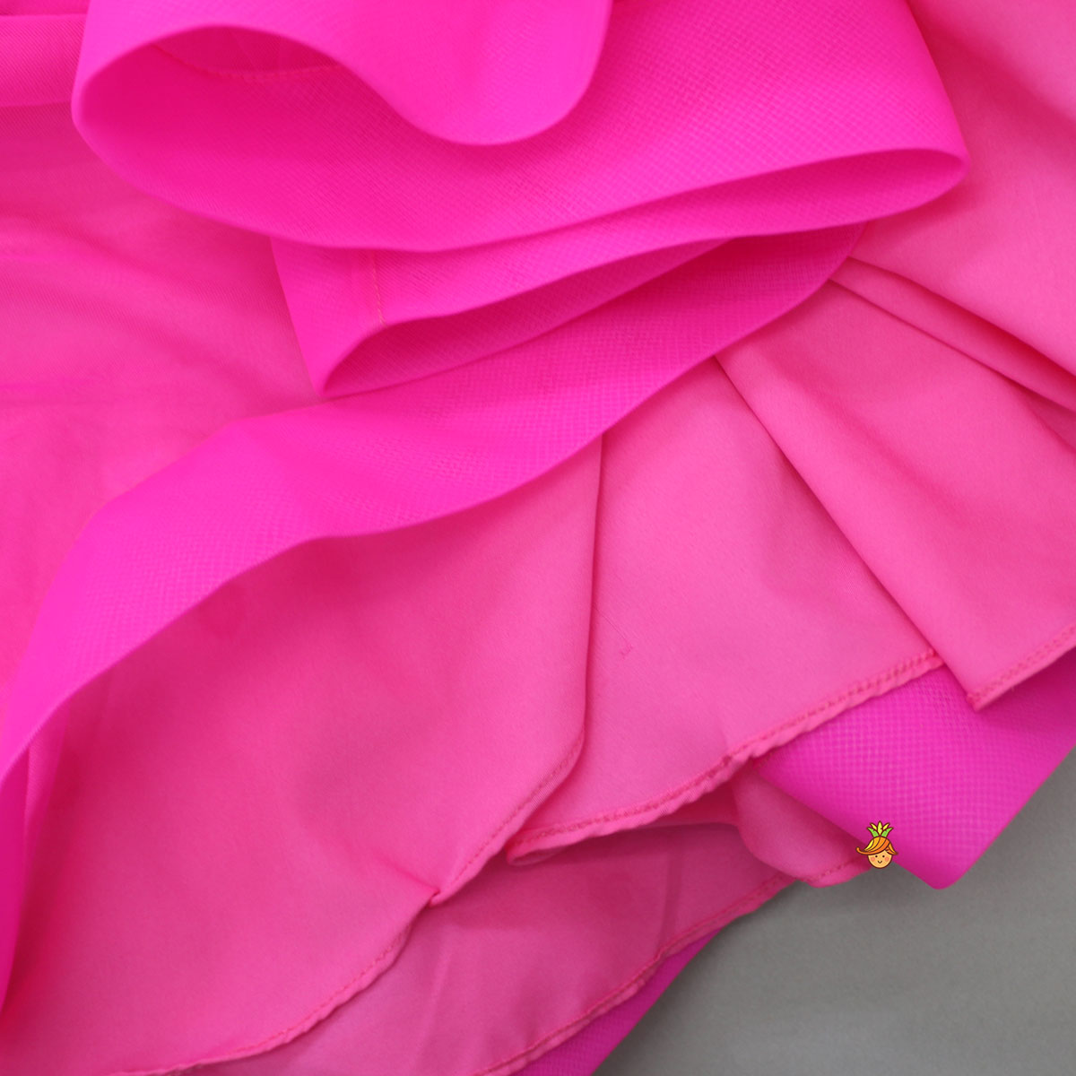 Layered Sequins Dual Tone Dress