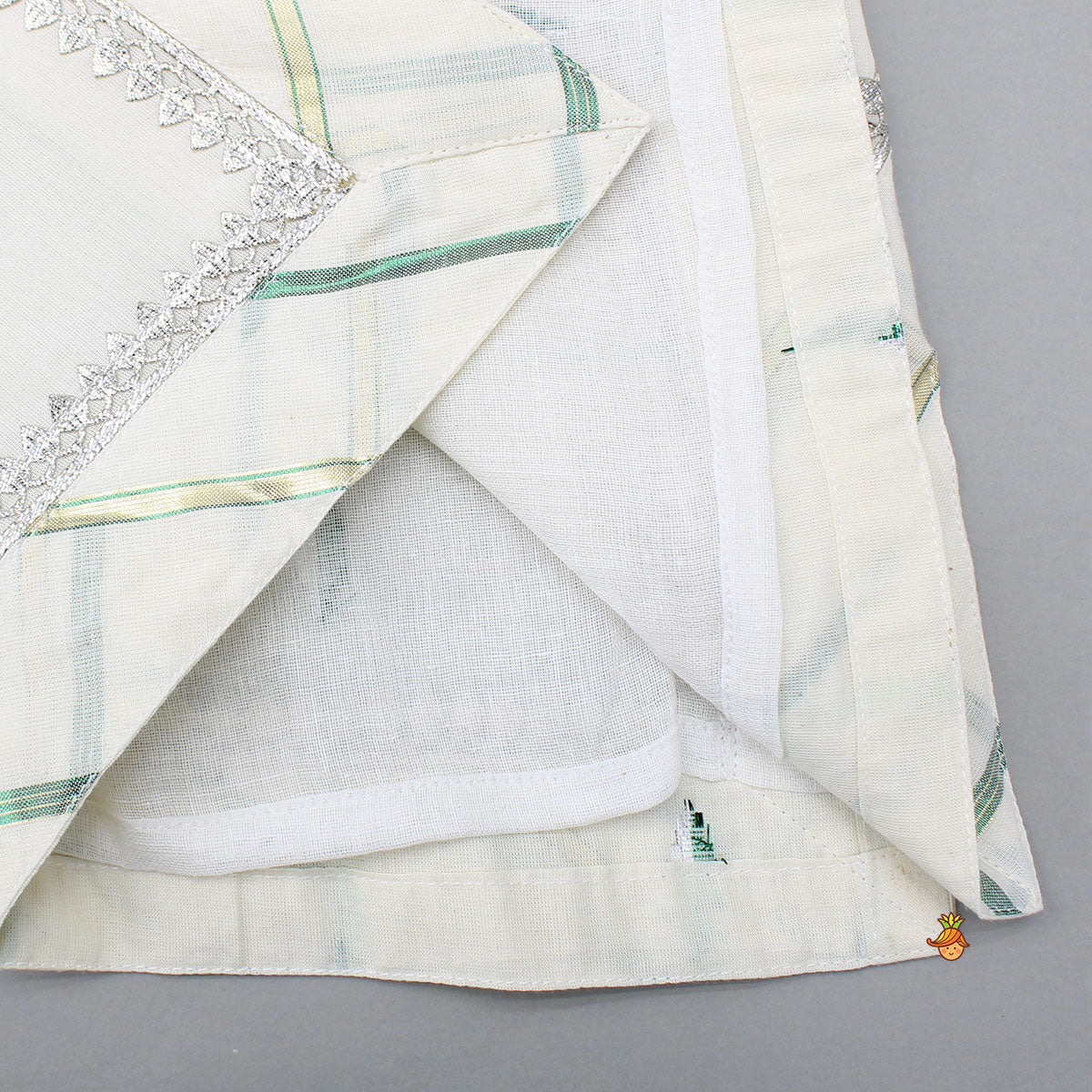 Embroidered Strappy Kurti With Sharara And Dupatta