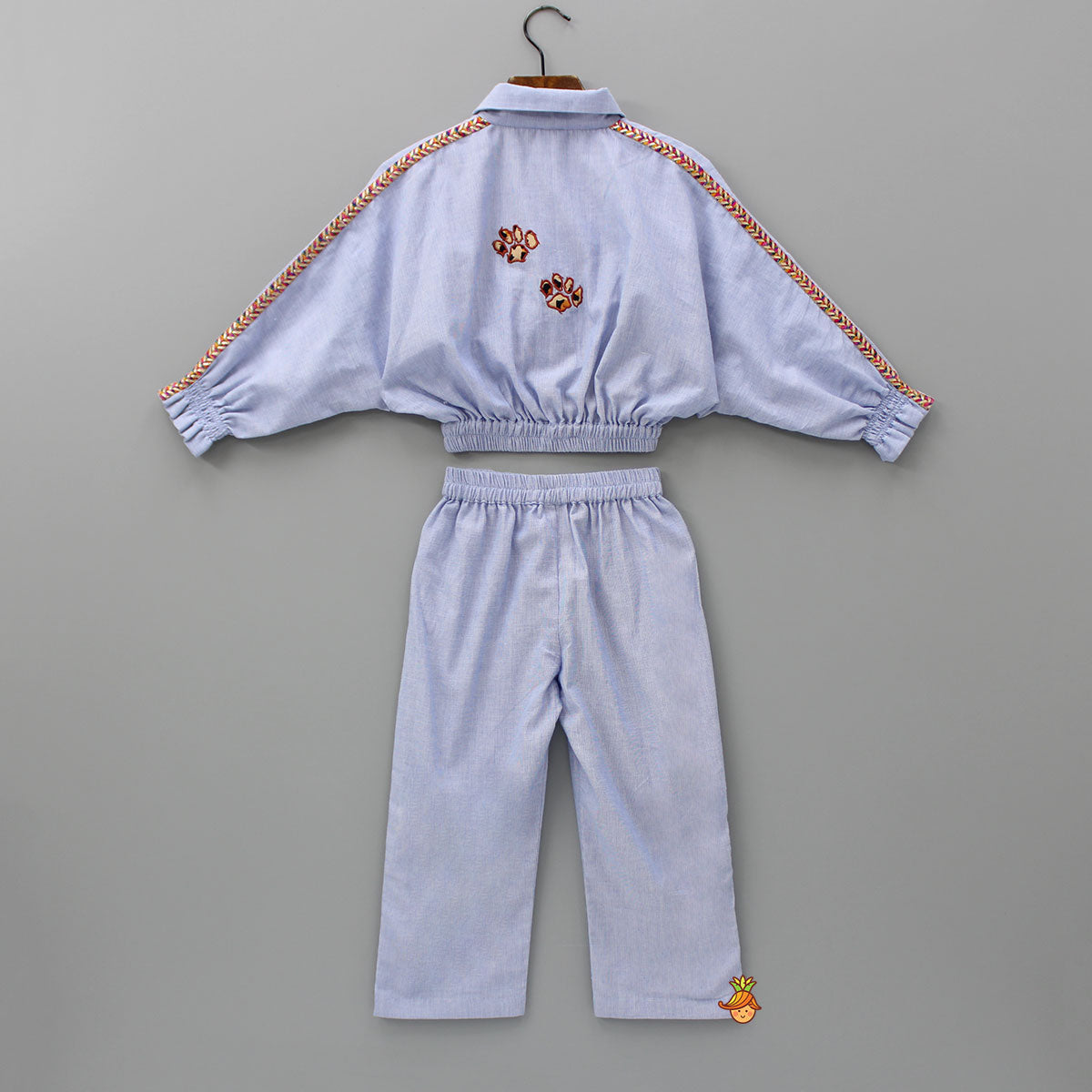 Animal Patch Work Top And Pant