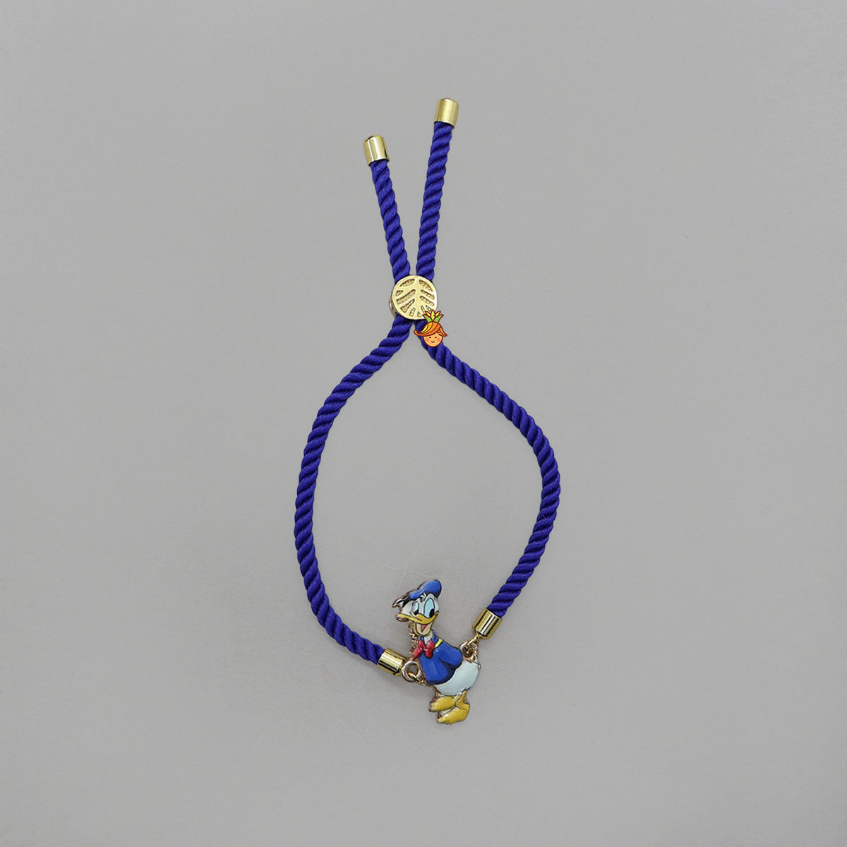 Blue Adjustable Rope String Rakhi