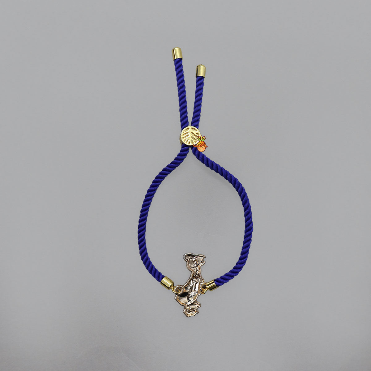 Blue Adjustable Rope String Rakhi