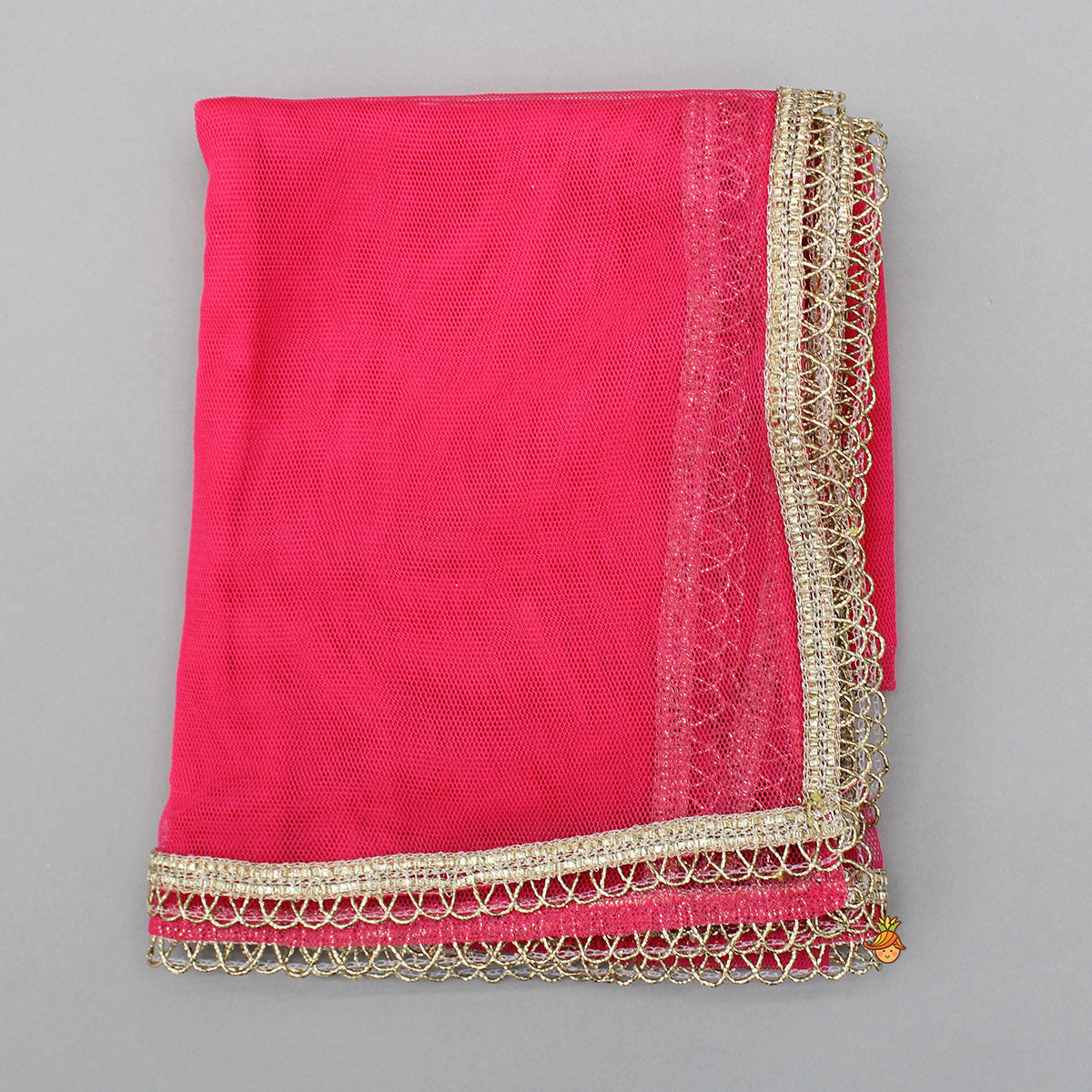 Multicolour Floral Printed Strappy Top And Palazzo With Dupatta