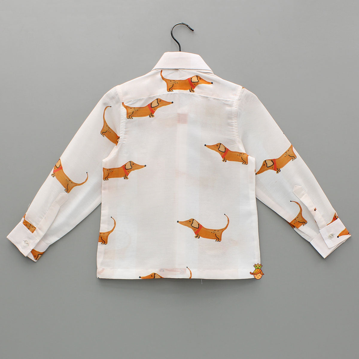 Animal Printed White Shirt