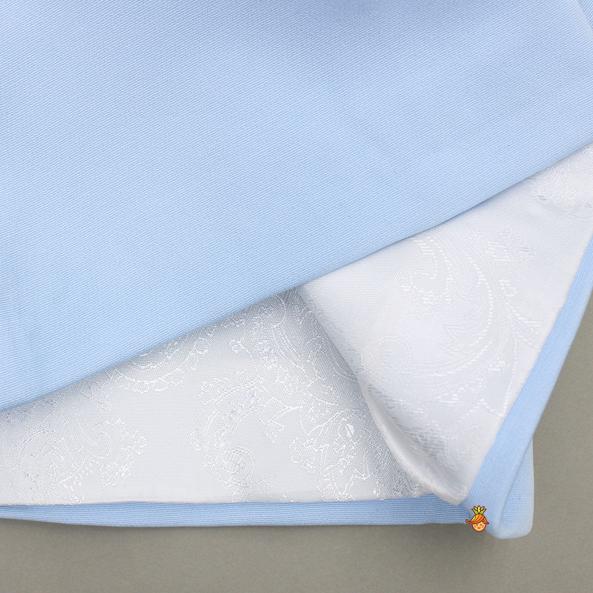 Blue Sherwani With Embroidery And Pant