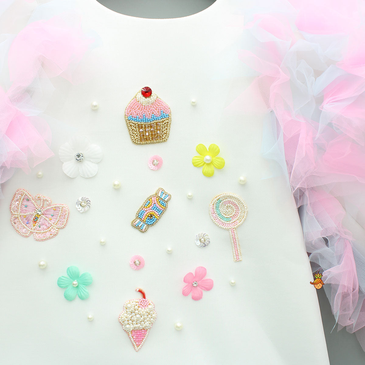 Candies Embroidered And Embellished Dress