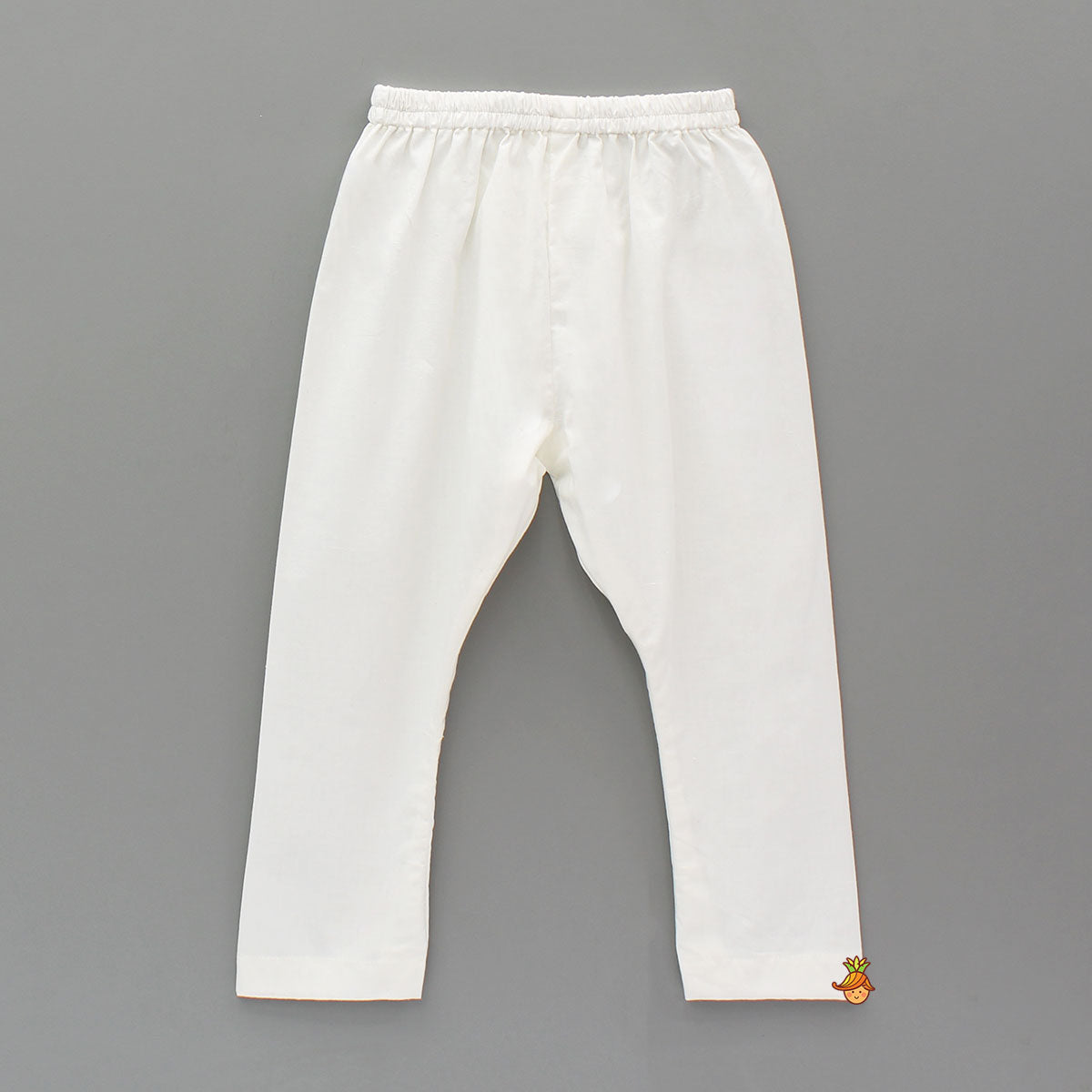 Red Printed Kurta And Pyjama