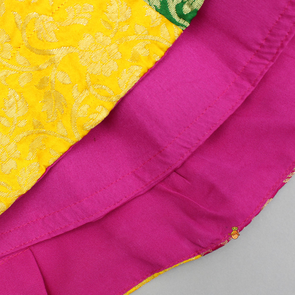 Multicolour Anarkali Kurti With Pant And Dupatta