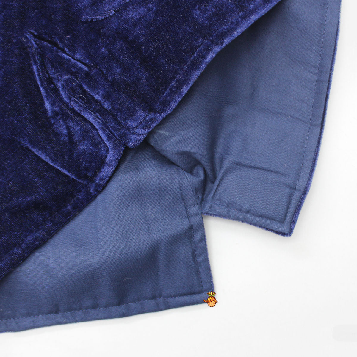 Dark Blue Velvet Jacket