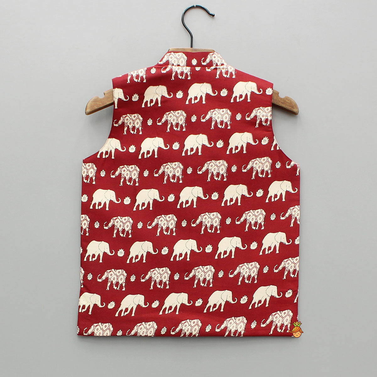 Multicolour Elephant Printed Jacket