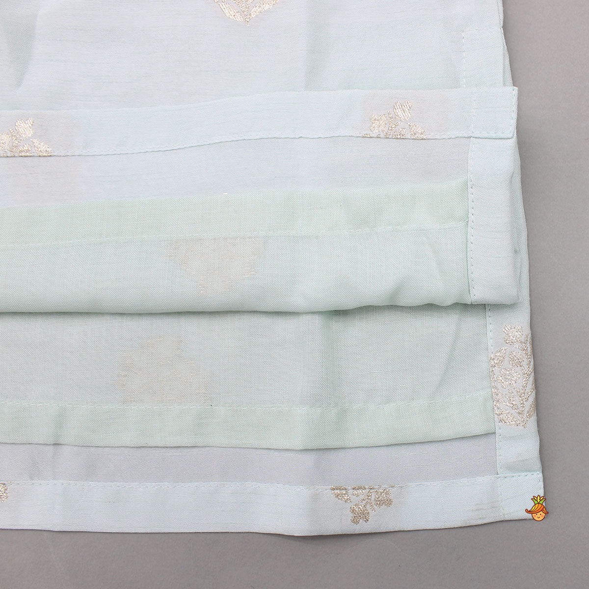 Kurta With Detailed Loop Buttons And Pyjama