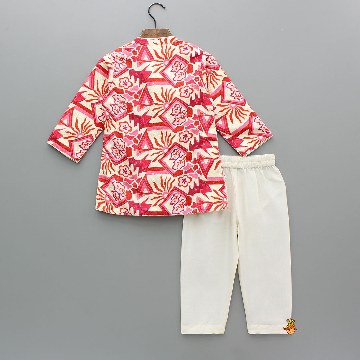Sequin Embroidered Printed Kurta With Pyjama