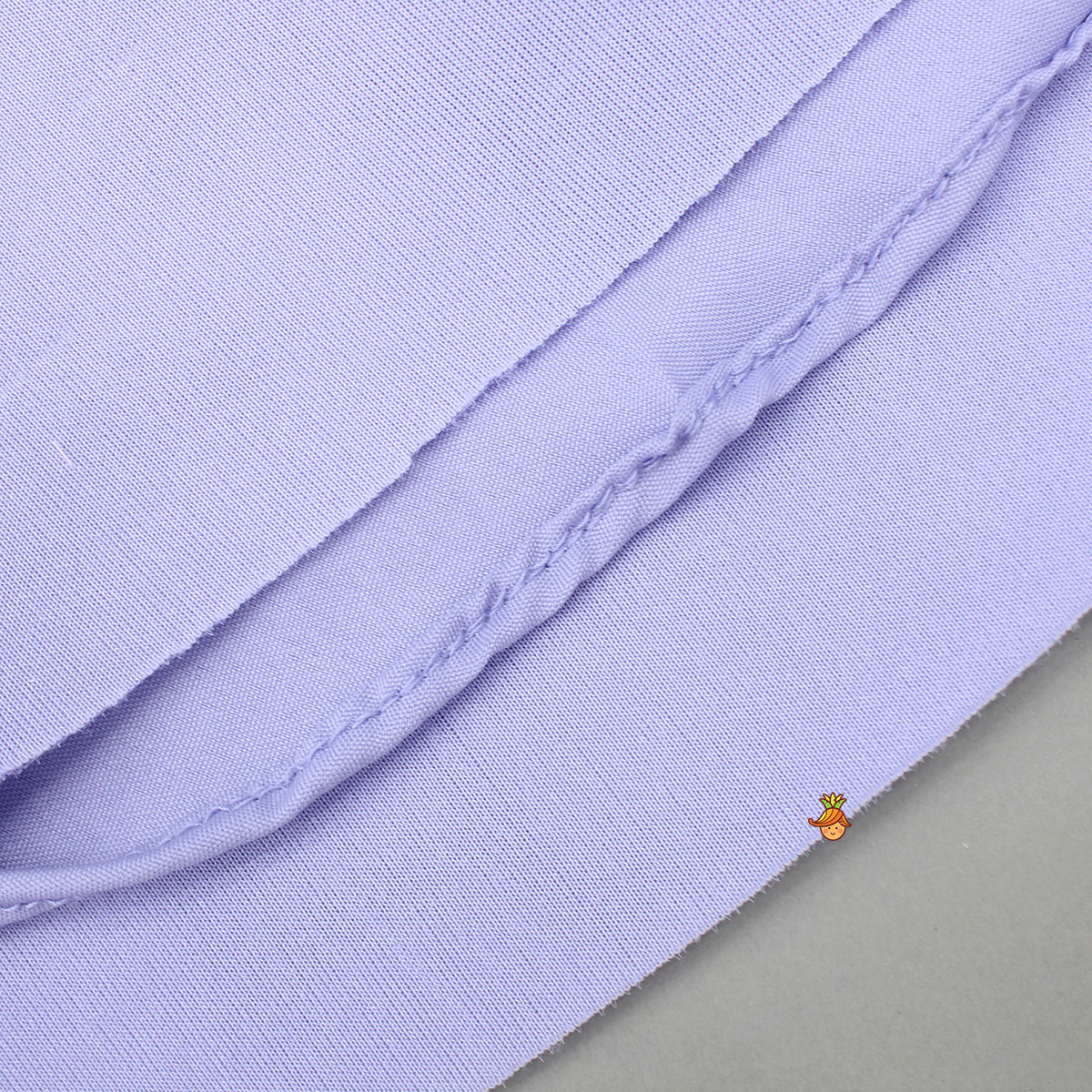 Lavender Bow Embellished Strappy Dress With Matching Bow Hairclip