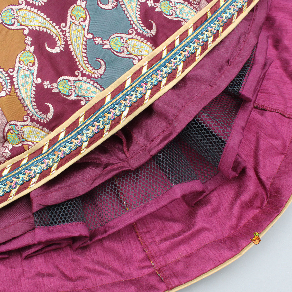 Beautiful Brocade Anarkali With Dupatta