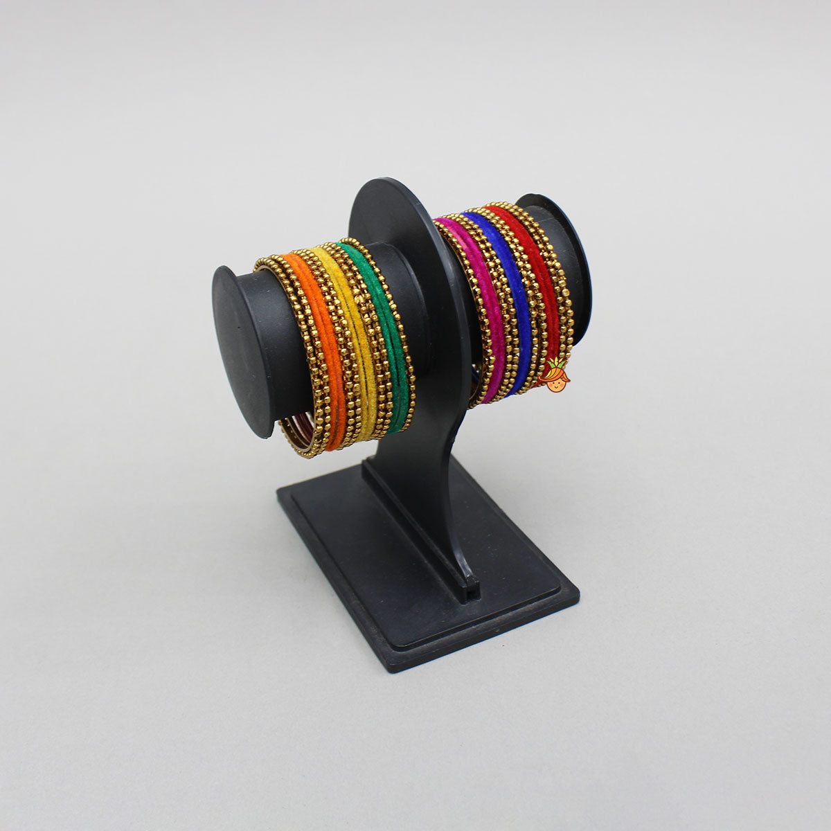 Multicoloured Embellished Bangles