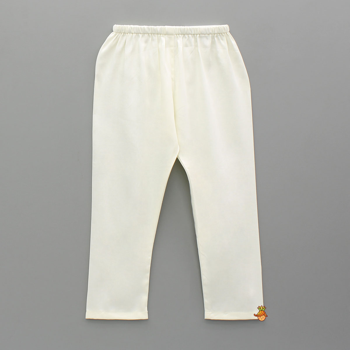 Blue Kurta With Printed Embroidered Jacket And Pyjama