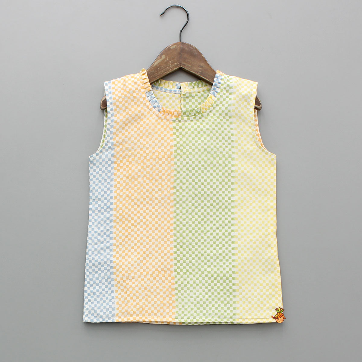 Cream Multicolour Printed Top And Sharara