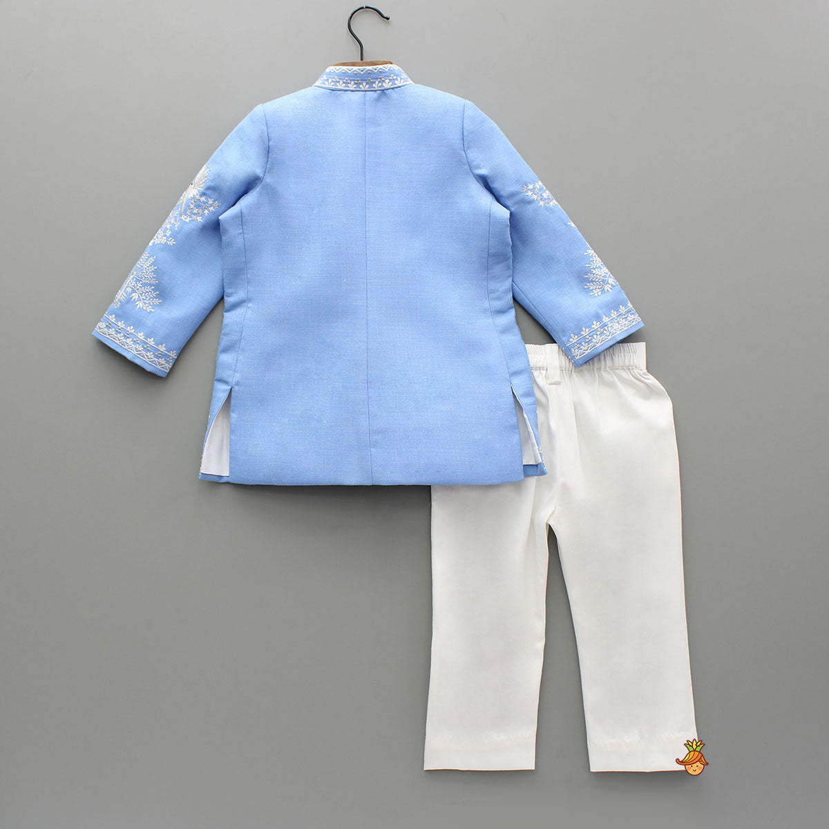 Blue Bird Embroidered Sherwani And Pant