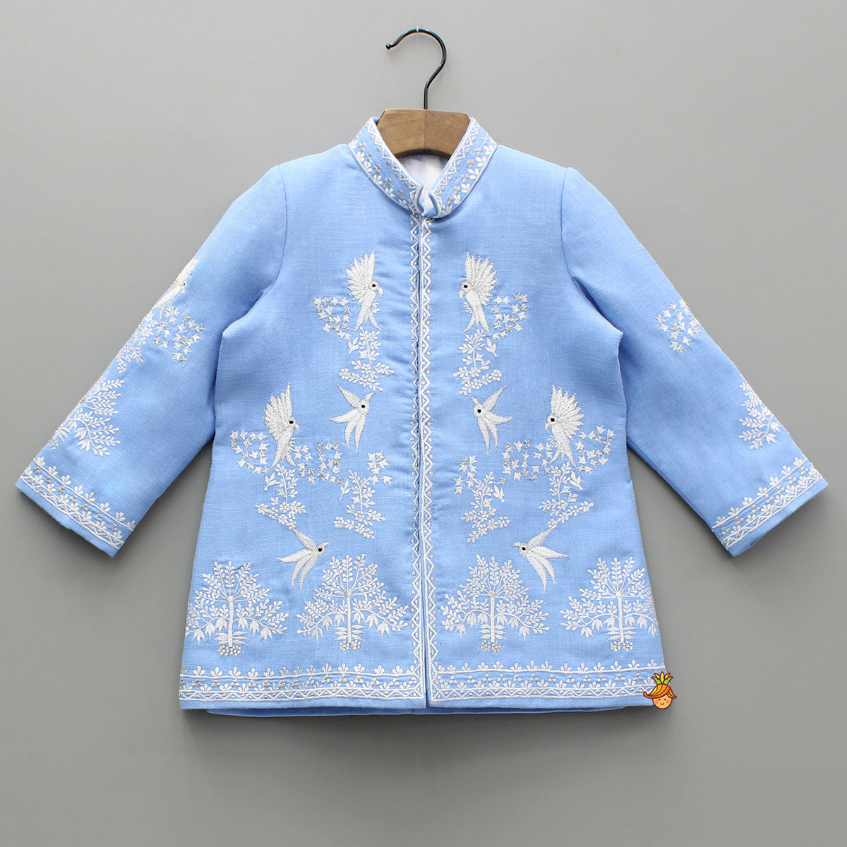 Blue Bird Embroidered Sherwani And Pant