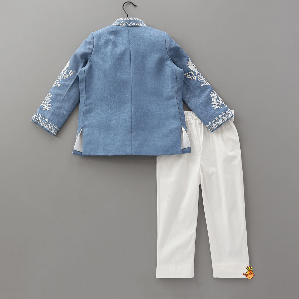 Bird Embroidered Sherwani And Pant