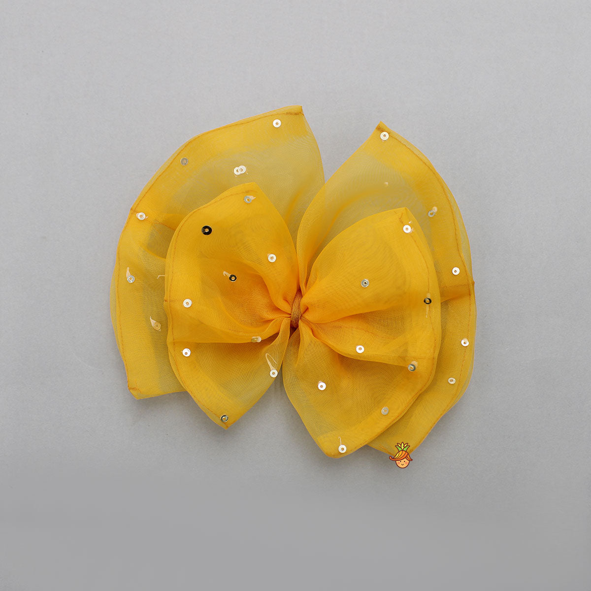 Floral Embroidered Halter Neck Top With Flared Lehenga And Bow Hair Clip With Potli Bag