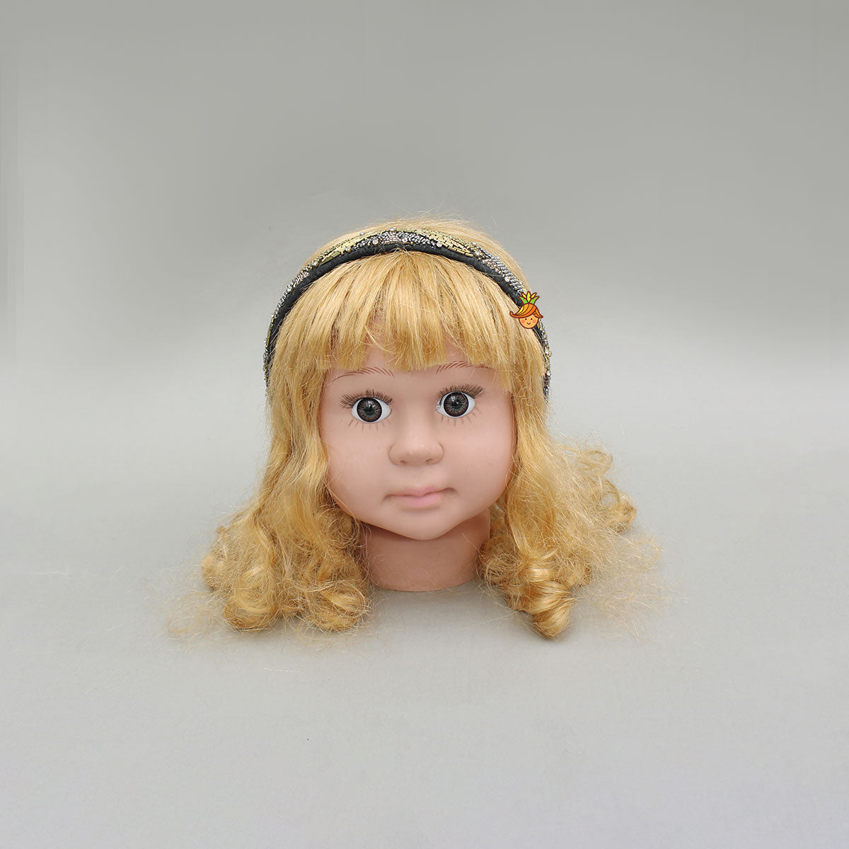 Black Beaded Stunning Hand Embroidered Hairband