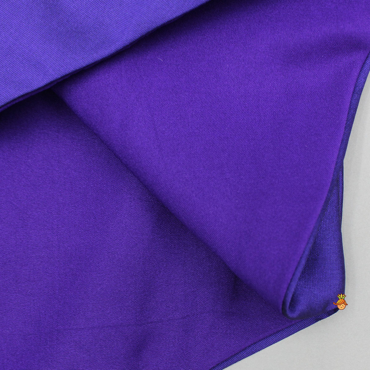 Stunning Embroidered Purple Embellished Top With Palazzo